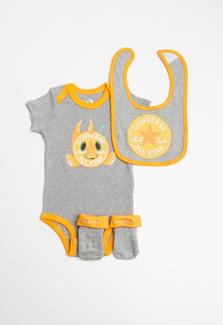 Converse - Classroom pets infant set - grey 