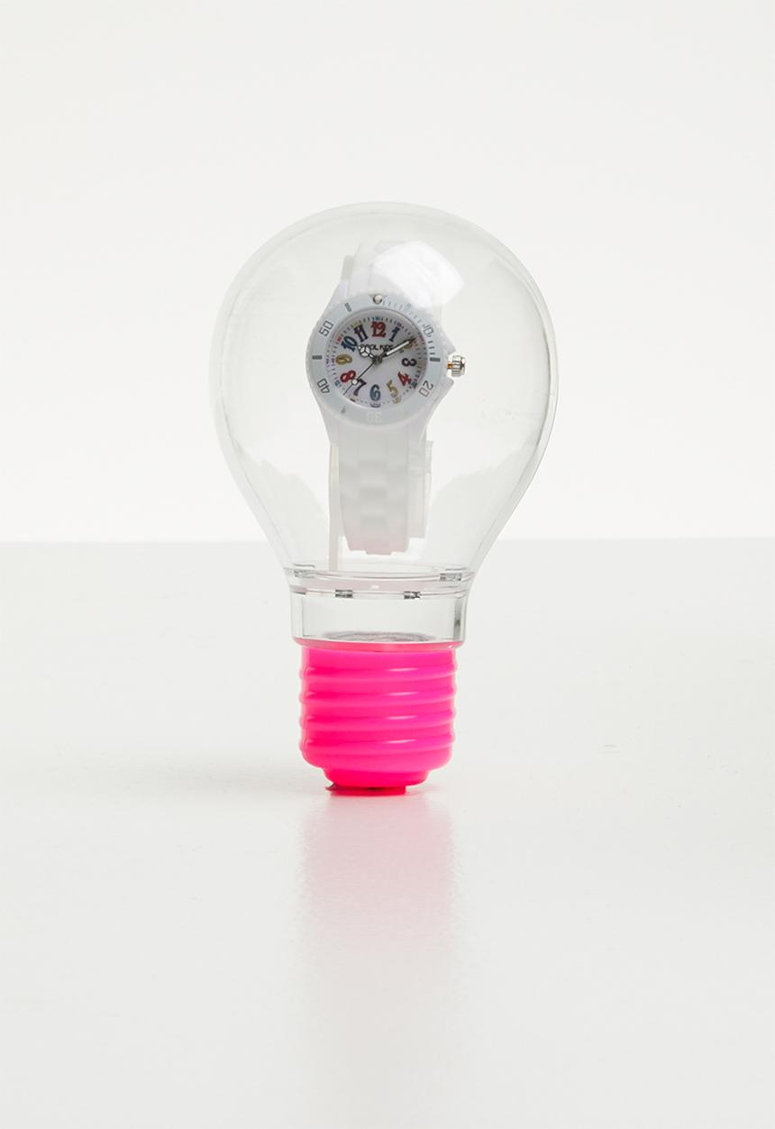 Cool Kids - Neon resin watch - white