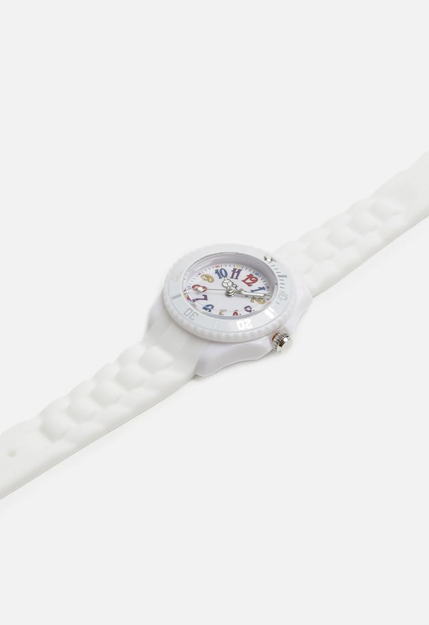 Cool Kids - Neon resin watch - white