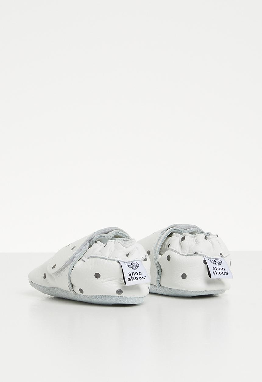 shooshoos - White speckled egg slip on - white