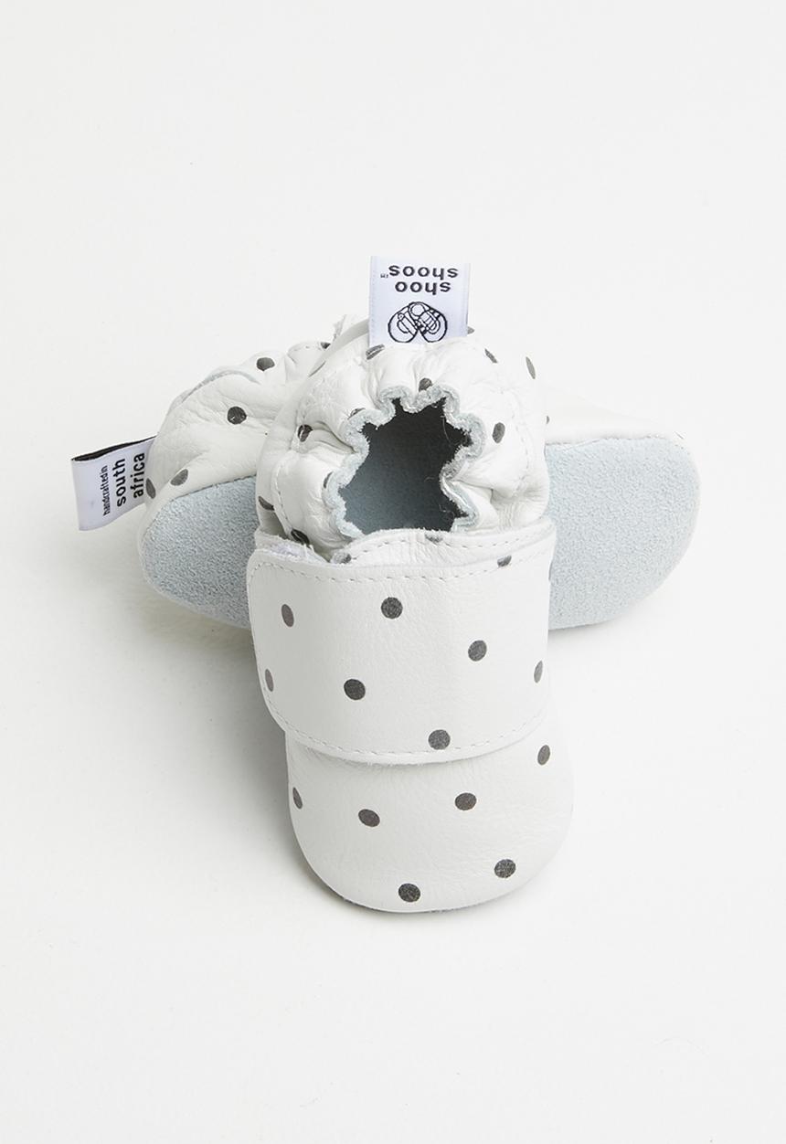 shooshoos - White speckled egg slip on - white