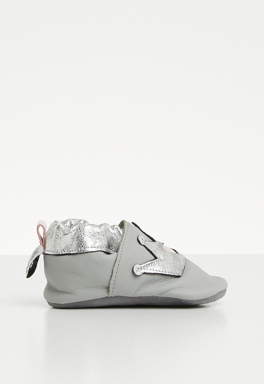 shooshoos - Crown princess slip on - grey