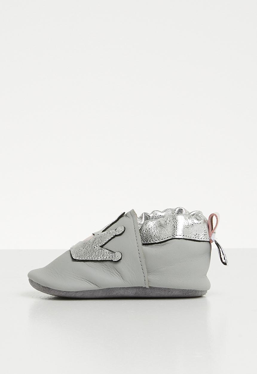 shooshoos - Crown princess slip on - grey