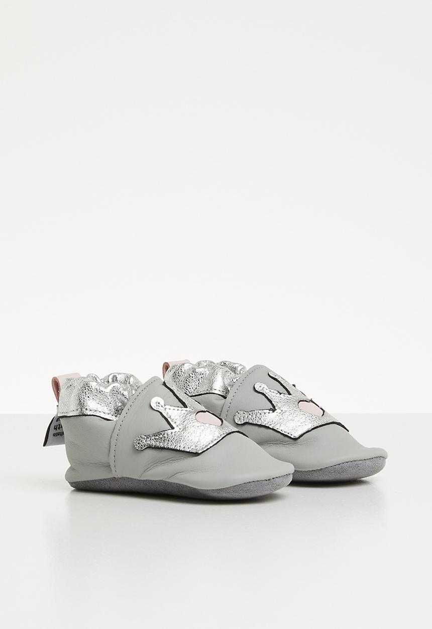 shooshoos - Crown princess slip on - grey
