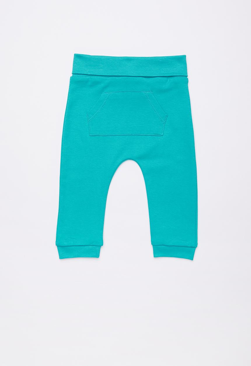 Baby Corner - Dino harem pants - blue