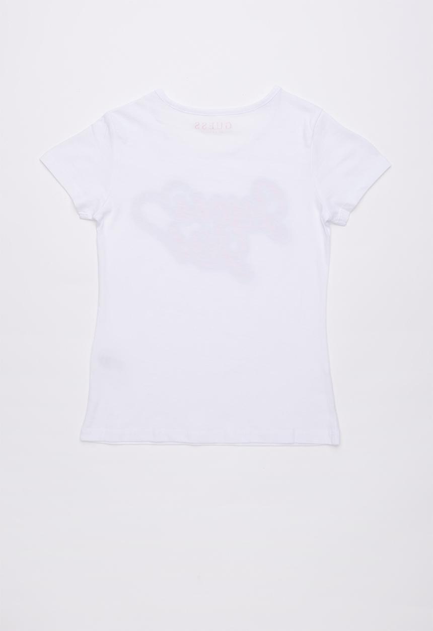 GUESS - Short sleeve guess girl tee - white