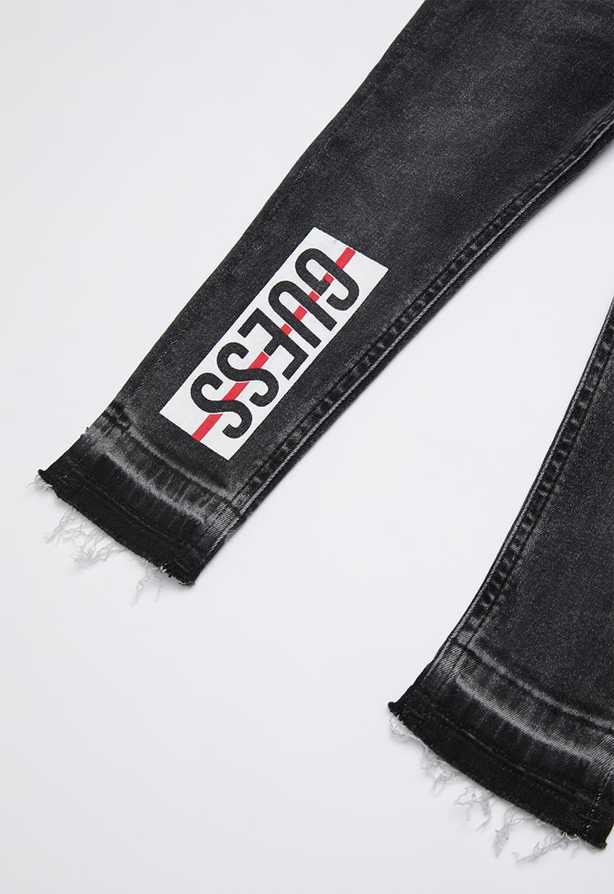 GUESS - Skinny denim jeans -  black