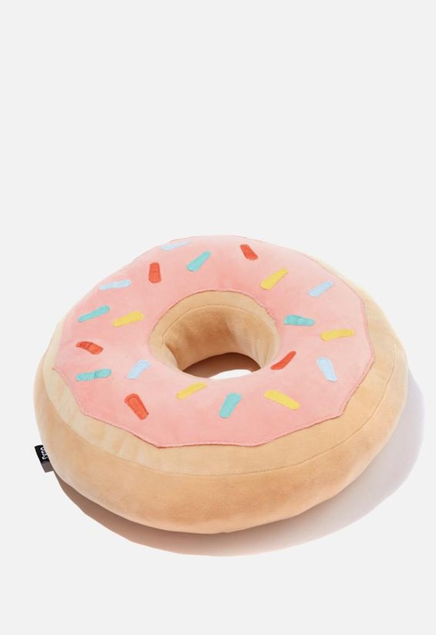 Typo - Super soft get pink donut cushy cushions - multi