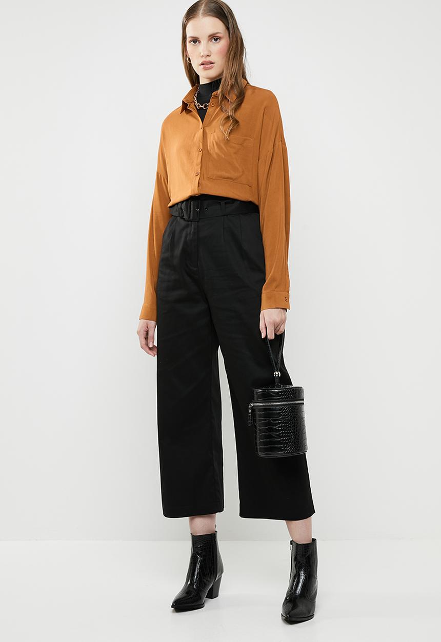 Superbalist - Drop shoulder shirt - brown
