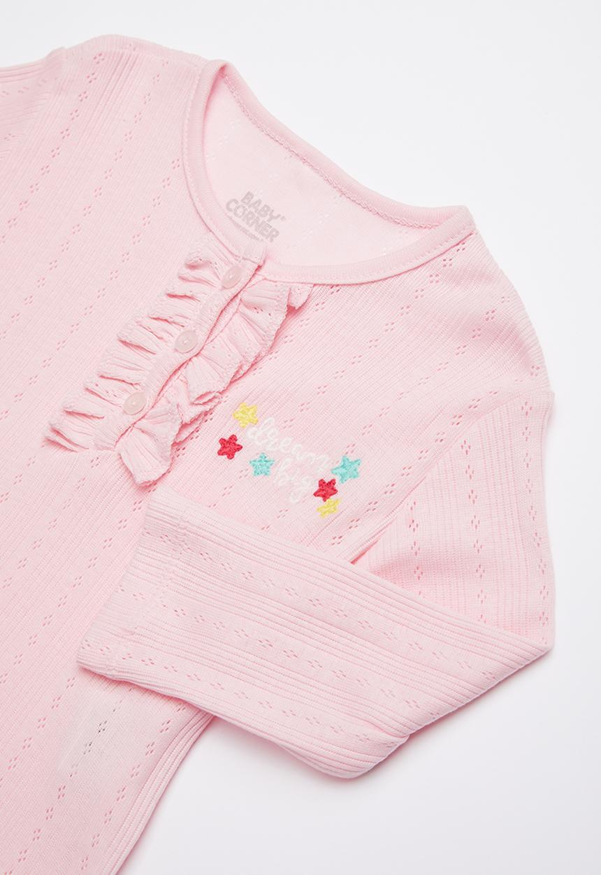 Baby Corner - Unicorn printed pyjama set - pink