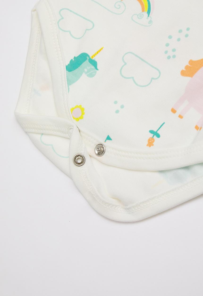 Baby Corner - Unicorn 3 pack bodysuit - multi