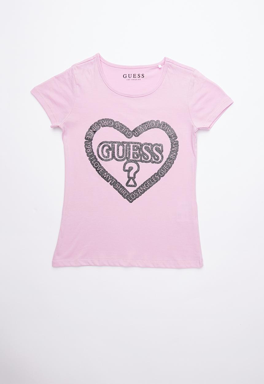 GUESS - Guess heart tee - purple