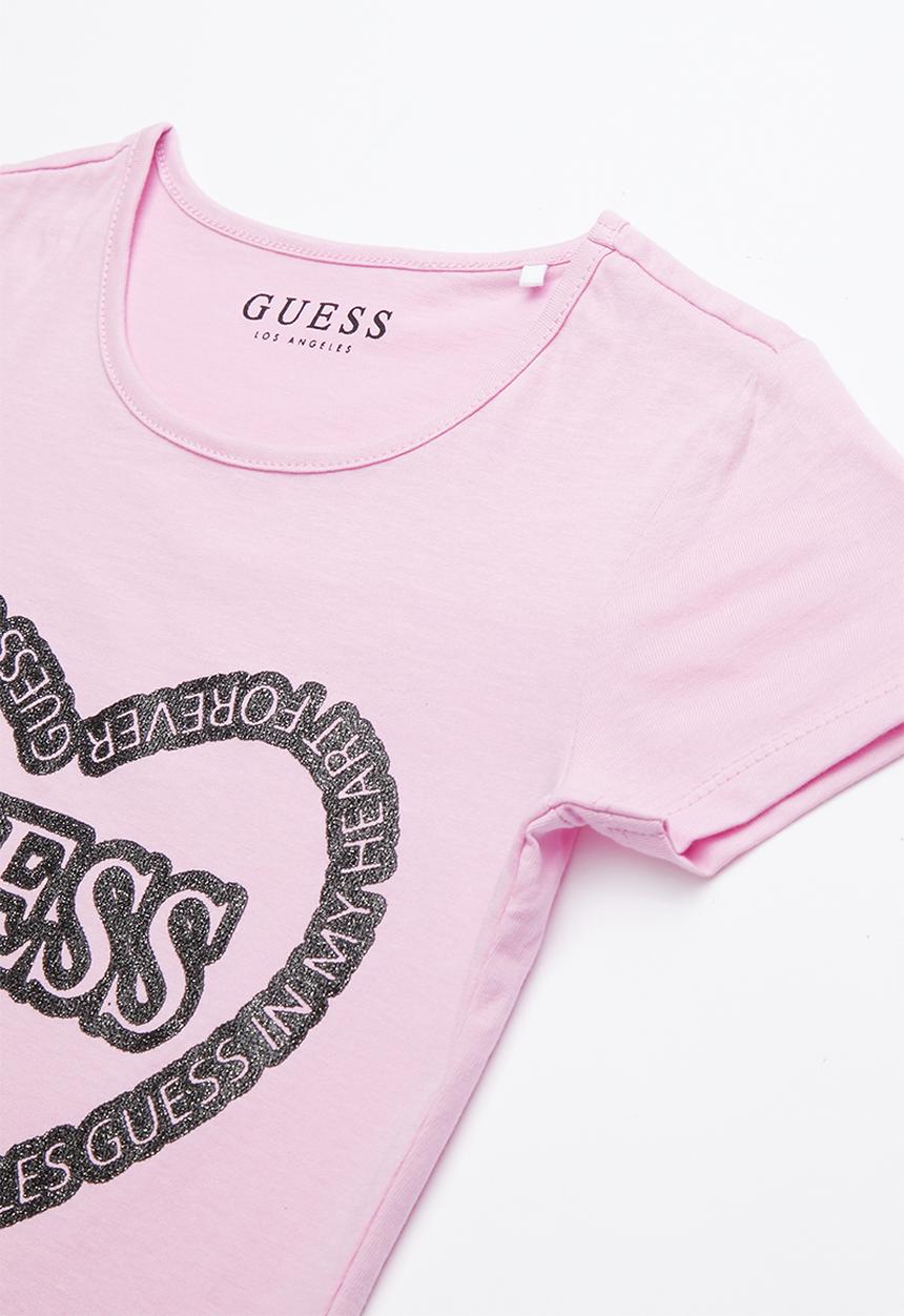 GUESS - Guess heart tee - purple