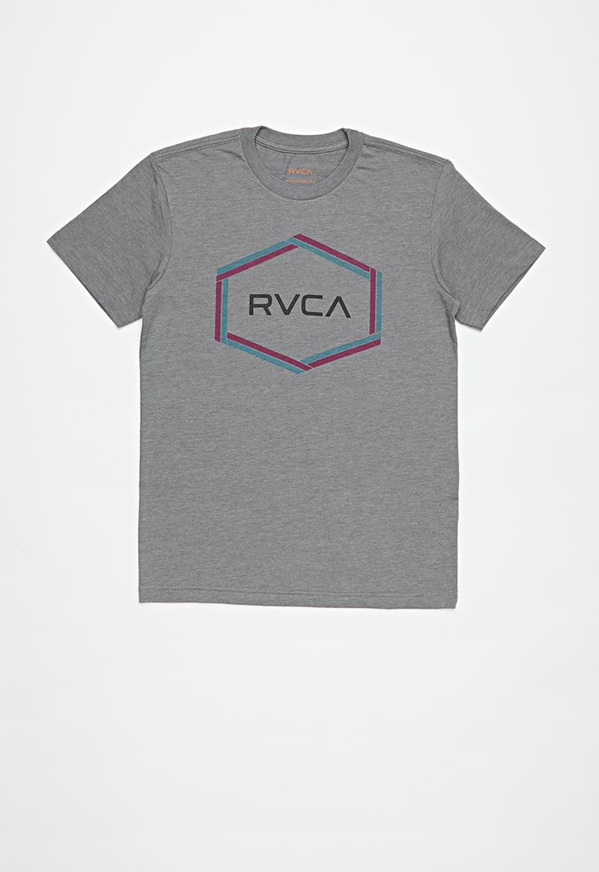 RVCA - Hexest shortsleeve tee - grey 