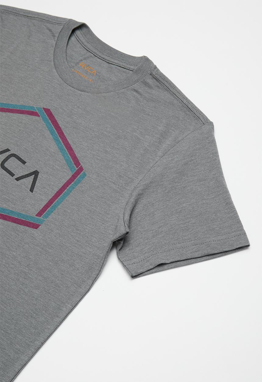 RVCA - Hexest shortsleeve tee - grey 