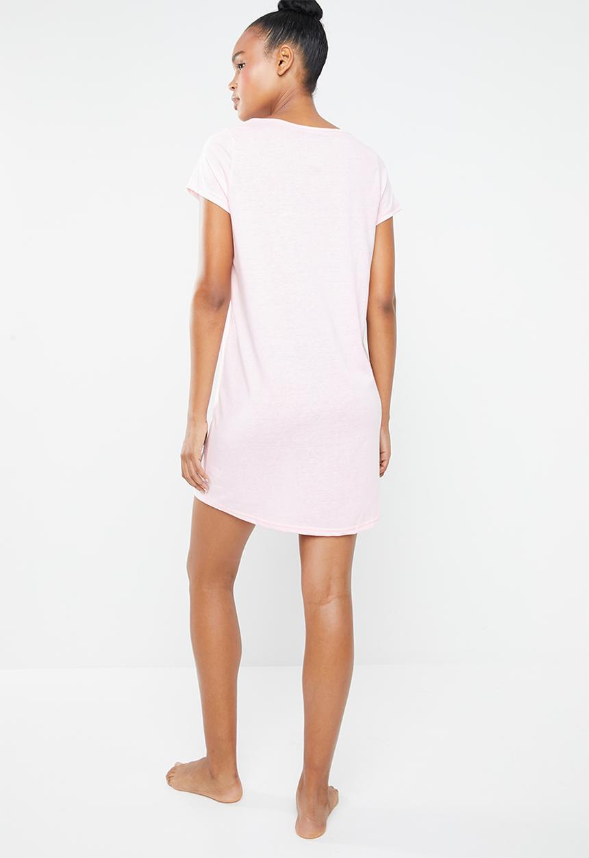 c(inch) - Sleep shirt - pink