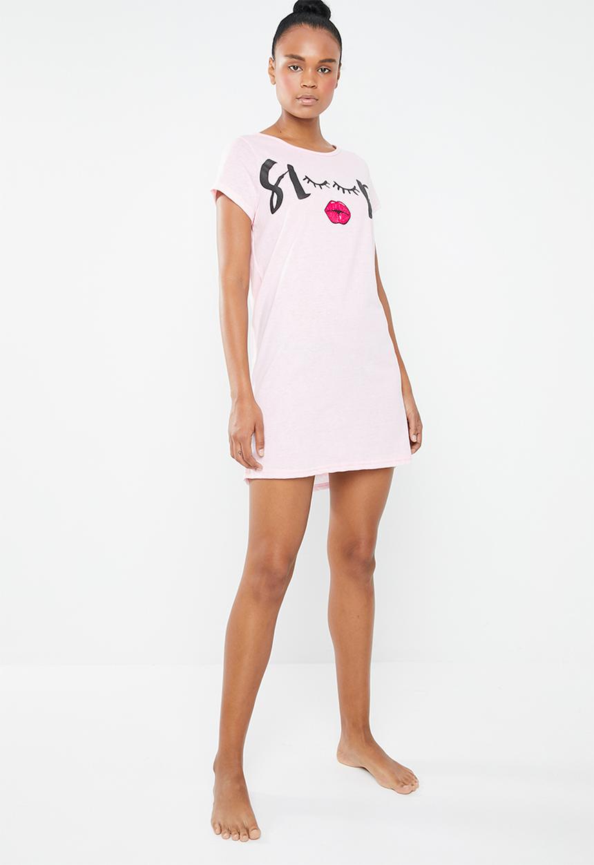 c(inch) - Sleep shirt - pink