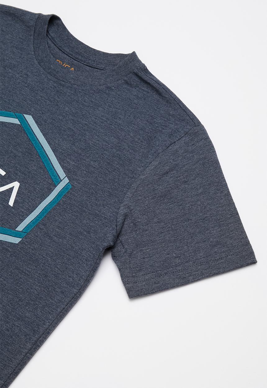 RVCA - Hexest short sleeve tee - grey