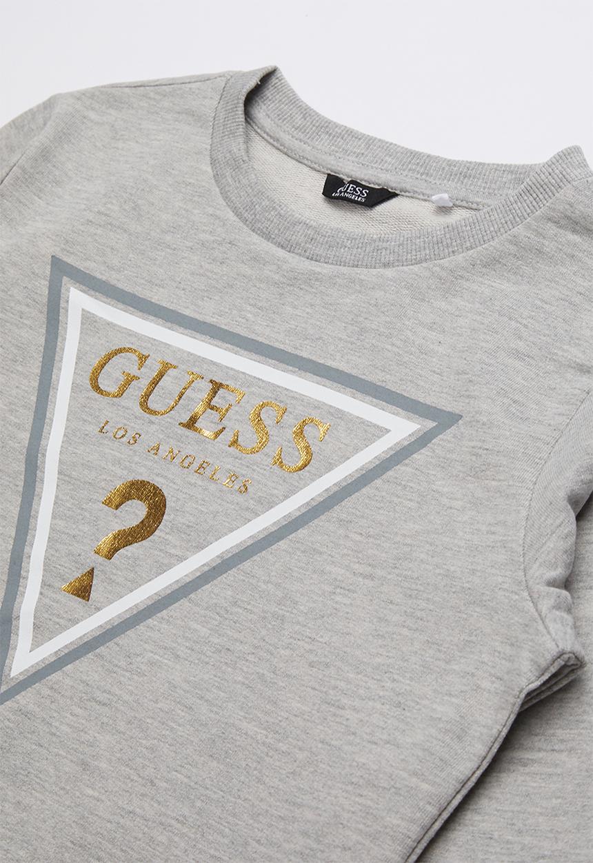 GUESS - Long sleeve active tri top  - grey 