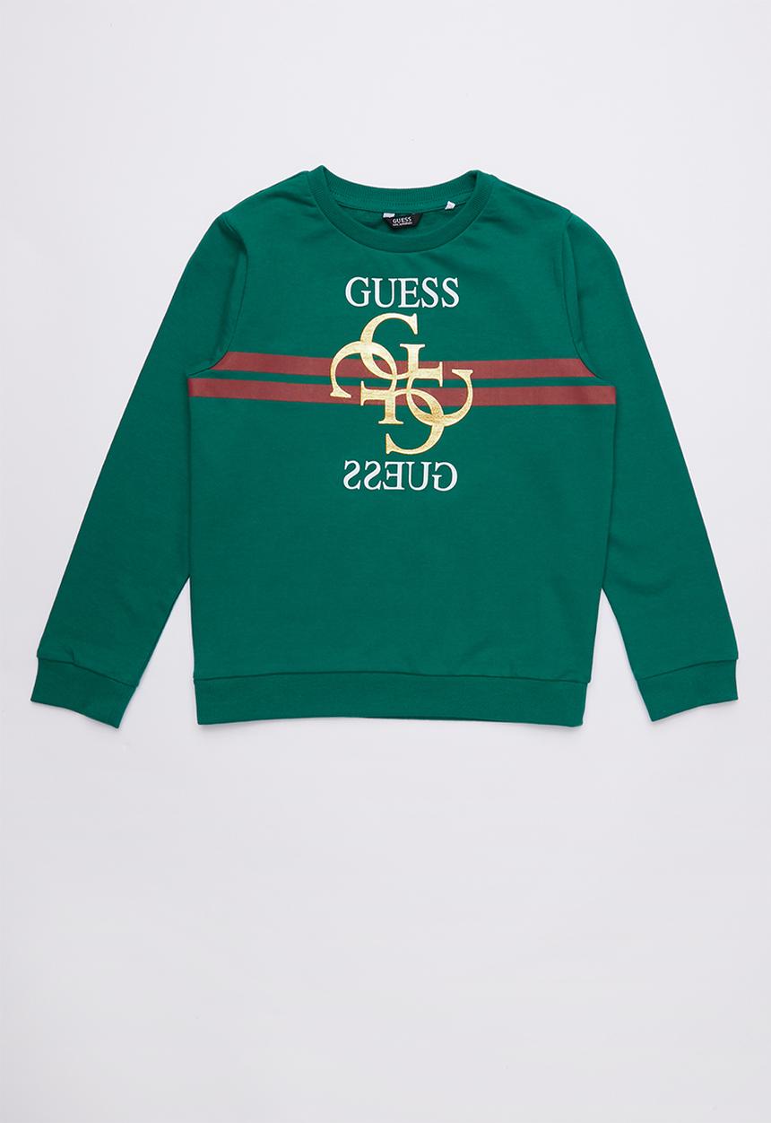 GUESS - Long sleeve fashion quatro active top - green
