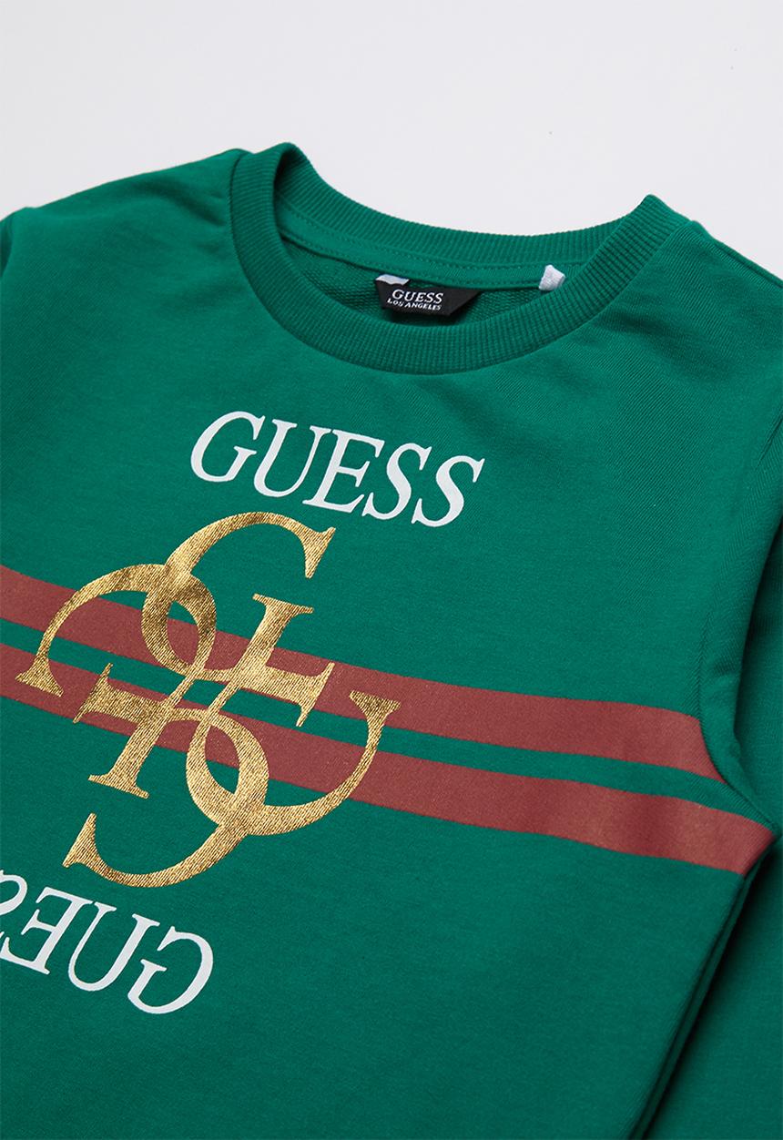 GUESS - Long sleeve fashion quatro active top - green