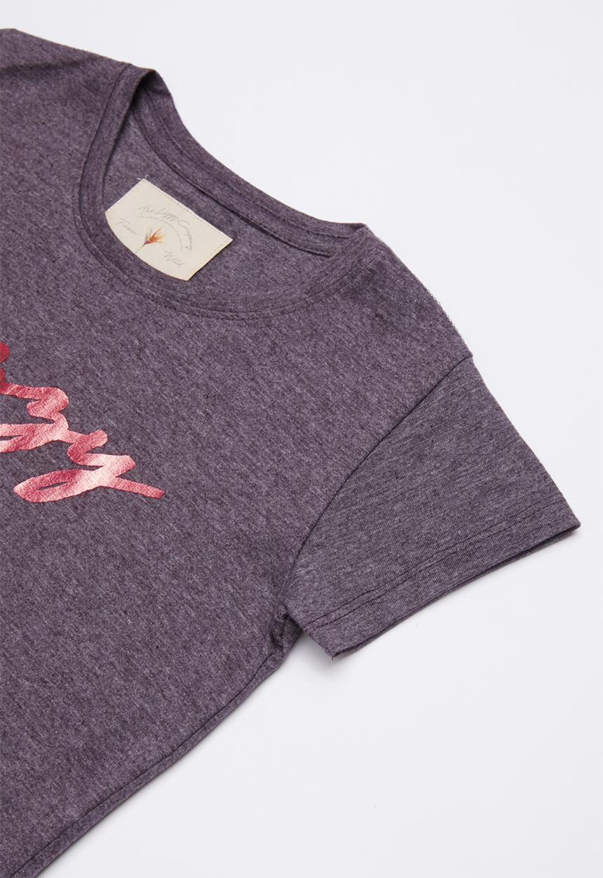 Lizzy - Mikaela printed tee - purple
