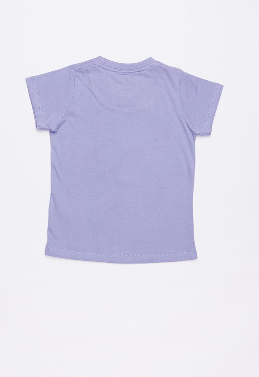 Lizzy - Millie printed tee - purple 