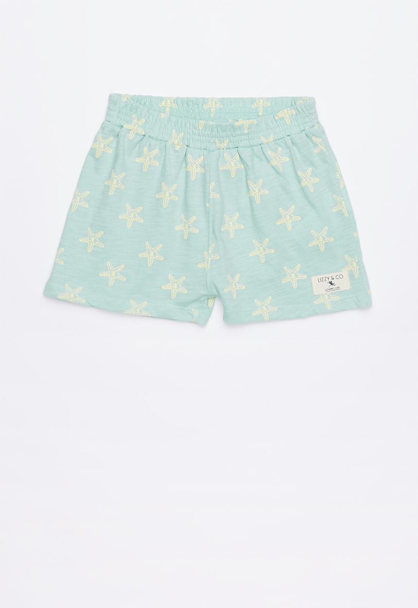 Lizzy - Zaira walk shorts - blue