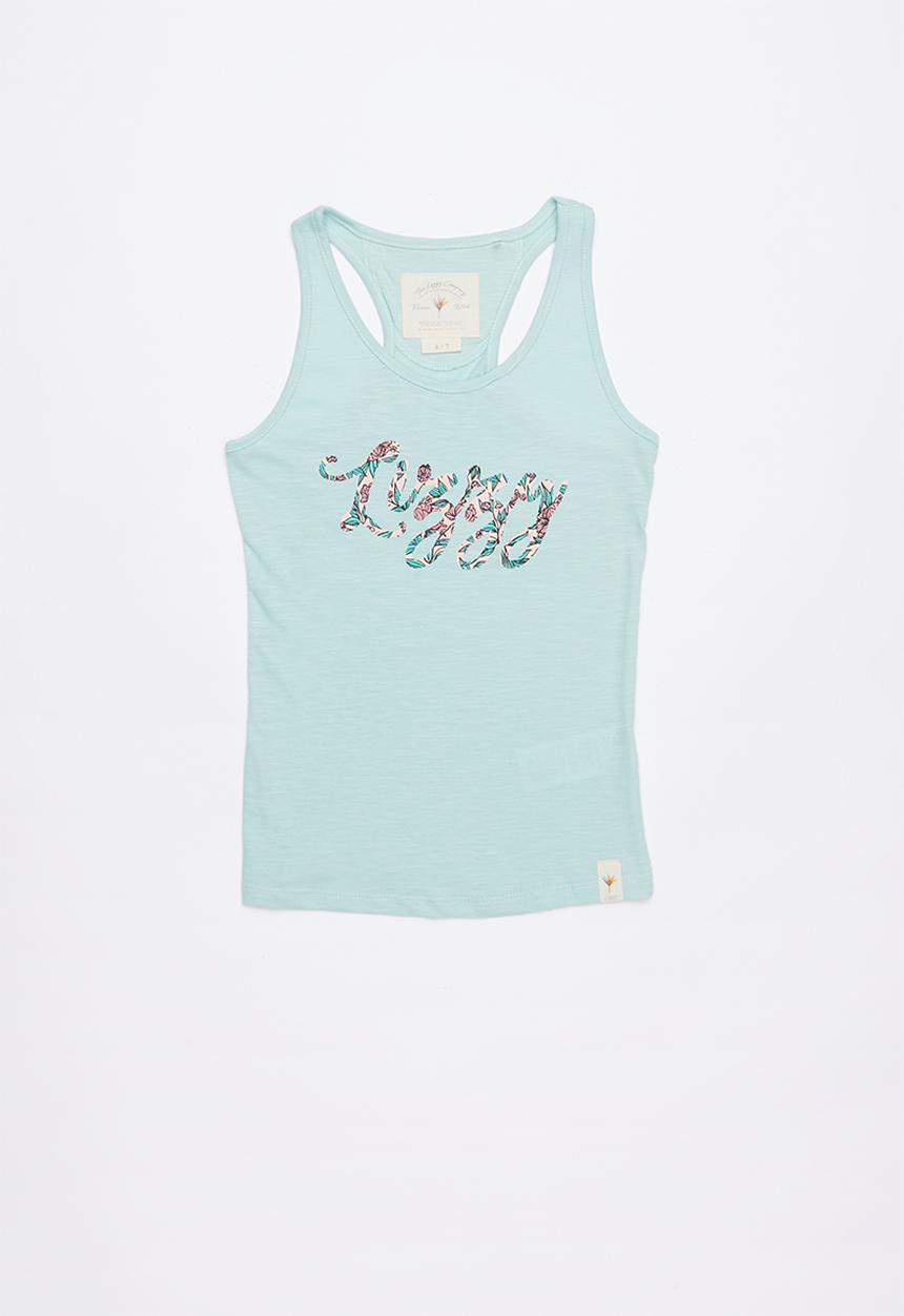 Lizzy - Bodhi printed vest - blue