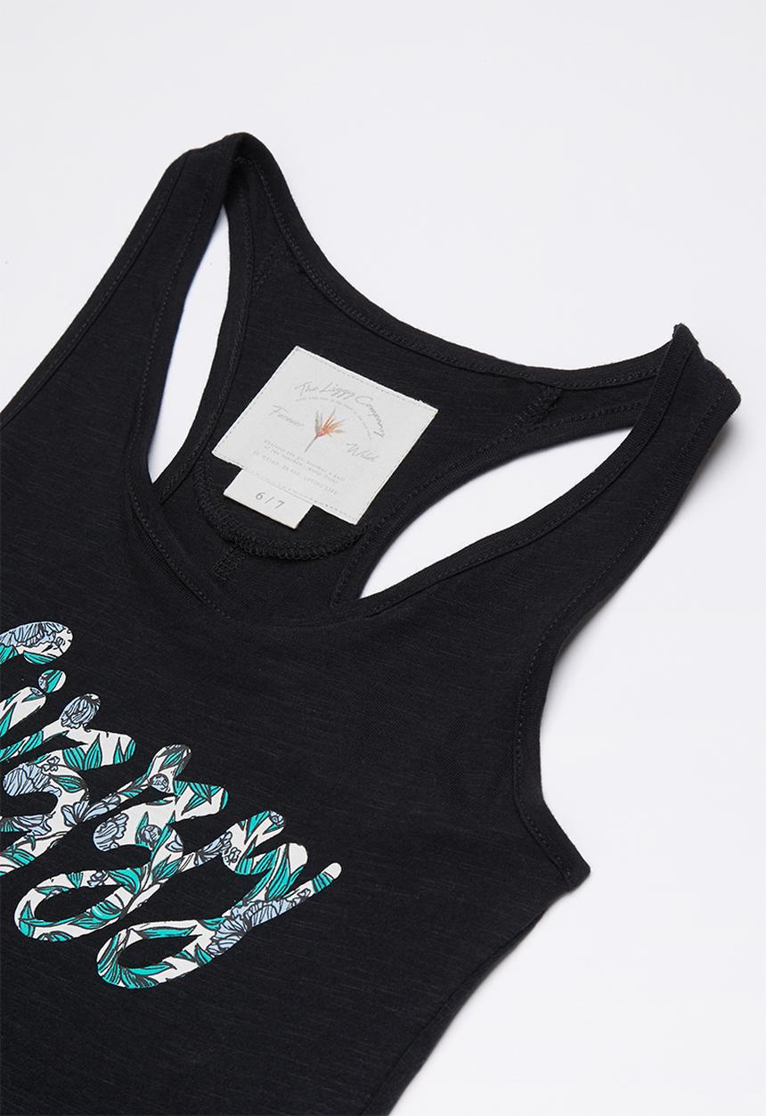 Lizzy - Bodhi printed vest - black 