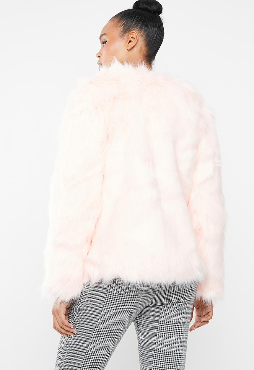 dailyfriday - Faux fur jacket - pink