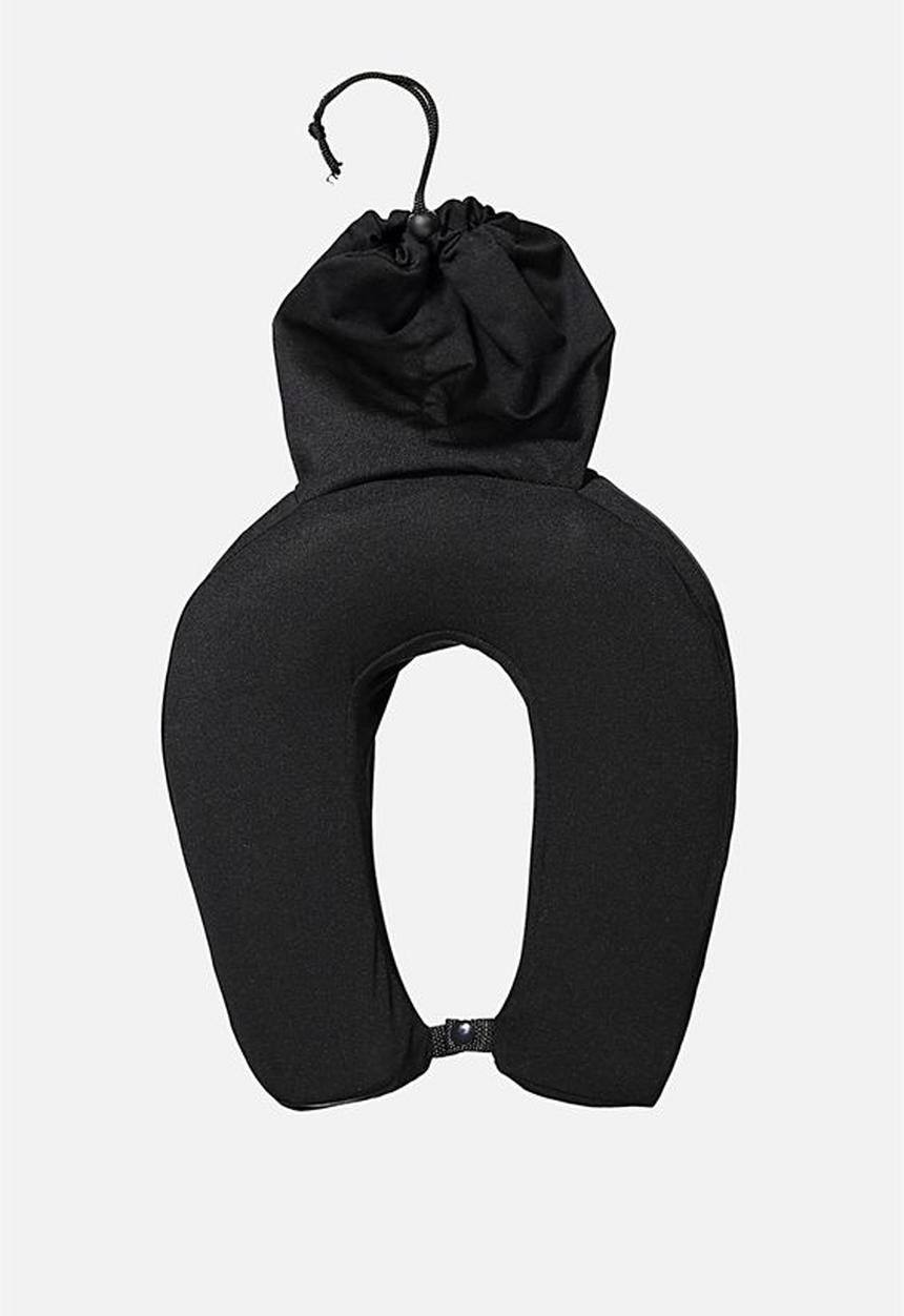 Typo - Foam travel pillow - black