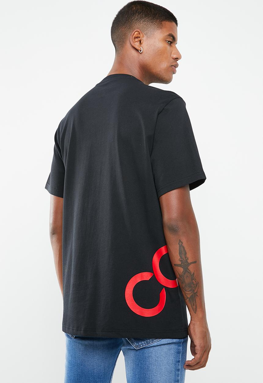 Converse - Cross body tee - black