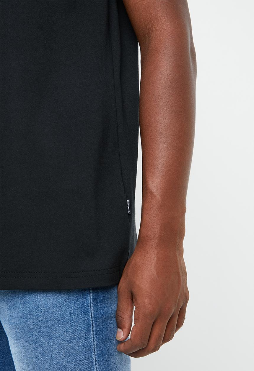 Converse - Cross body tee - black