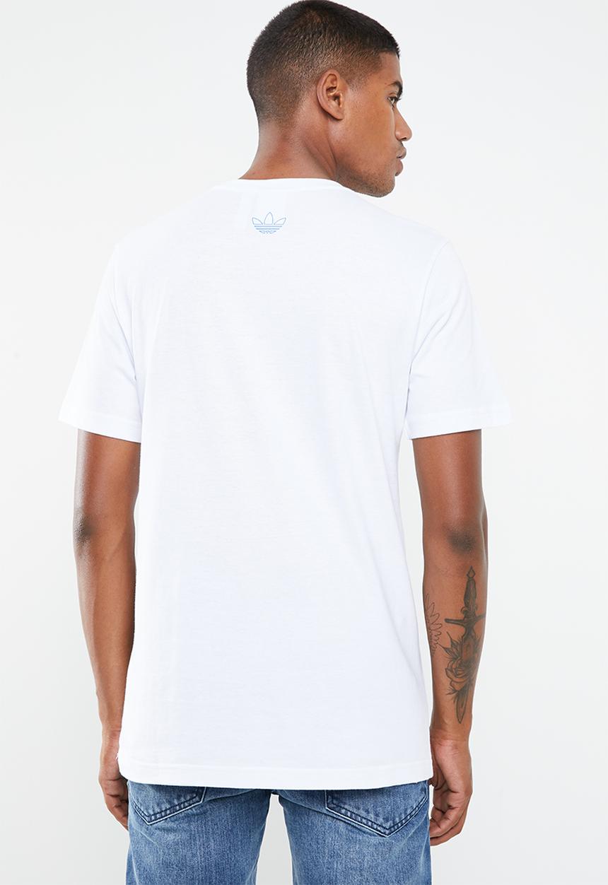 adidas Originals - Trefoil art short sleeve - white