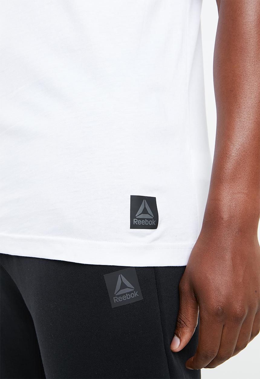 Reebok - Training supply mov tee - white