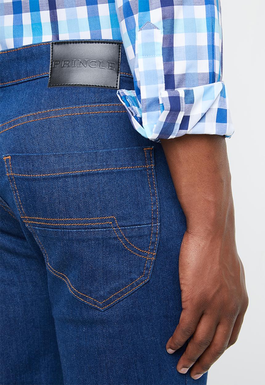 Pringle of Scotland - Firth straight leg jeans - blue