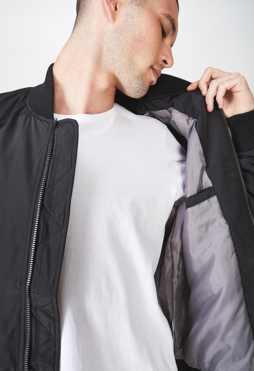 Cotton On - Airforce bomber jacket - black