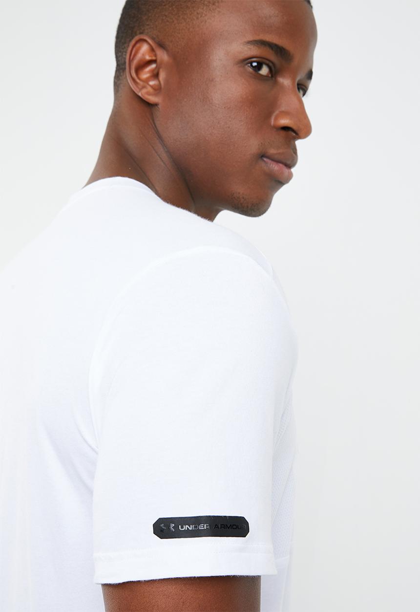 Under Armour - Ua graphic mesh tee - white
