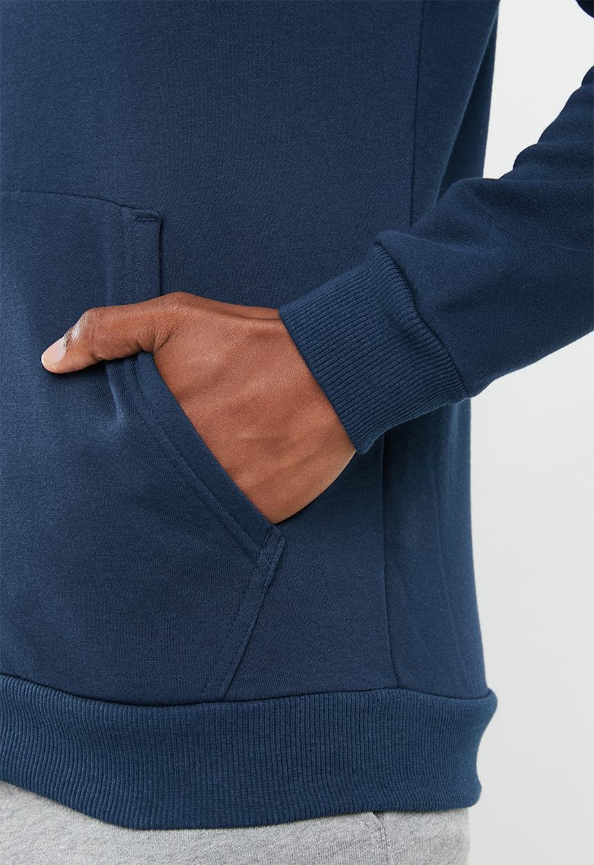 Under Armour - Rival fleece full zip hoodie - navy