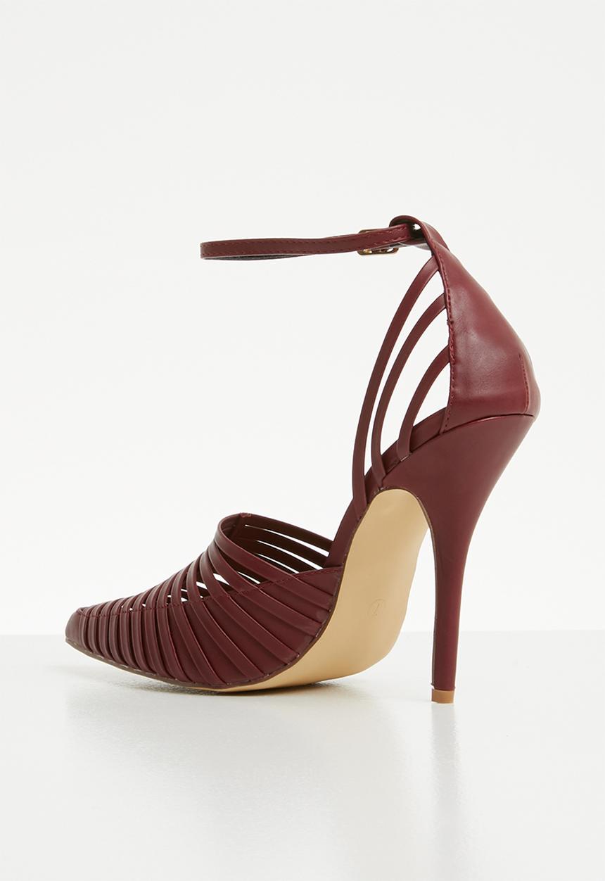 Footwork - Stiletto heel - maroon