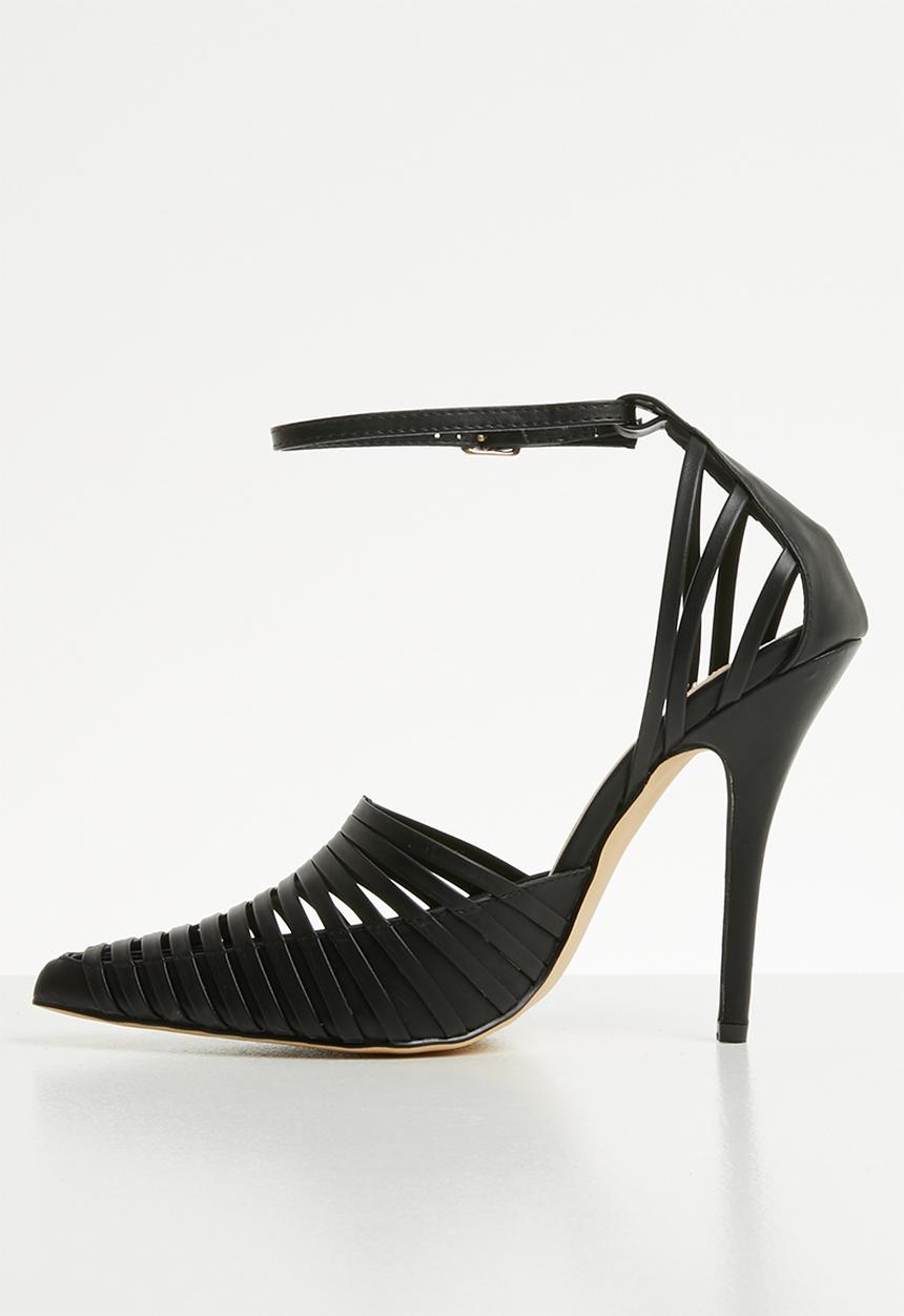Footwork - Antoinelle stiletto heel - black