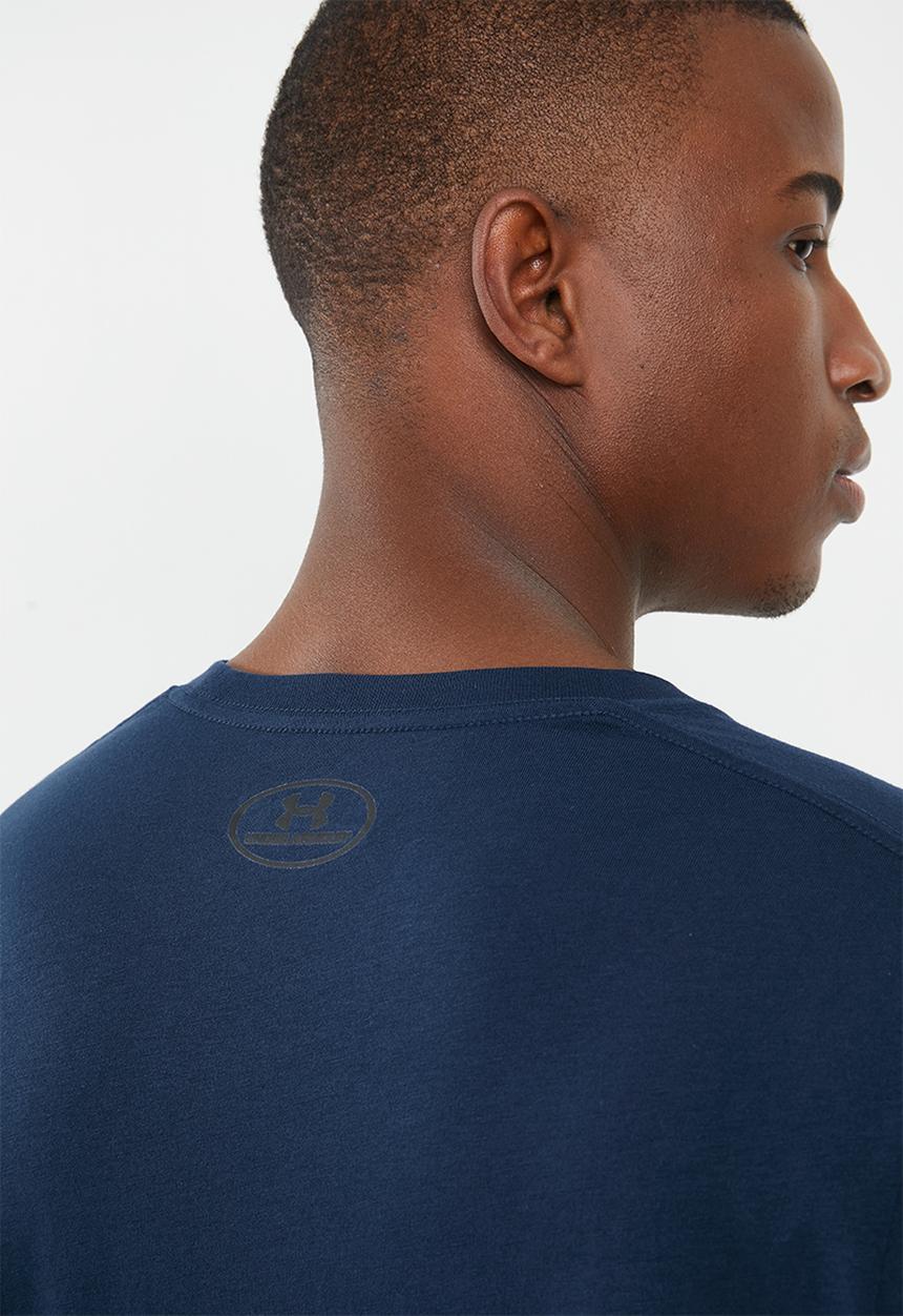 Under Armour - UA big logo tee - navy