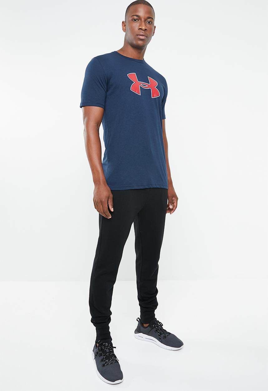 Under Armour - UA big logo tee - navy