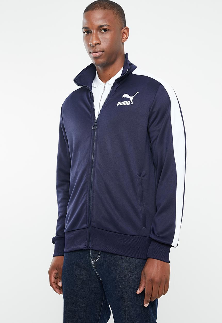 PUMA - Iconic T7 track jacket - blue
