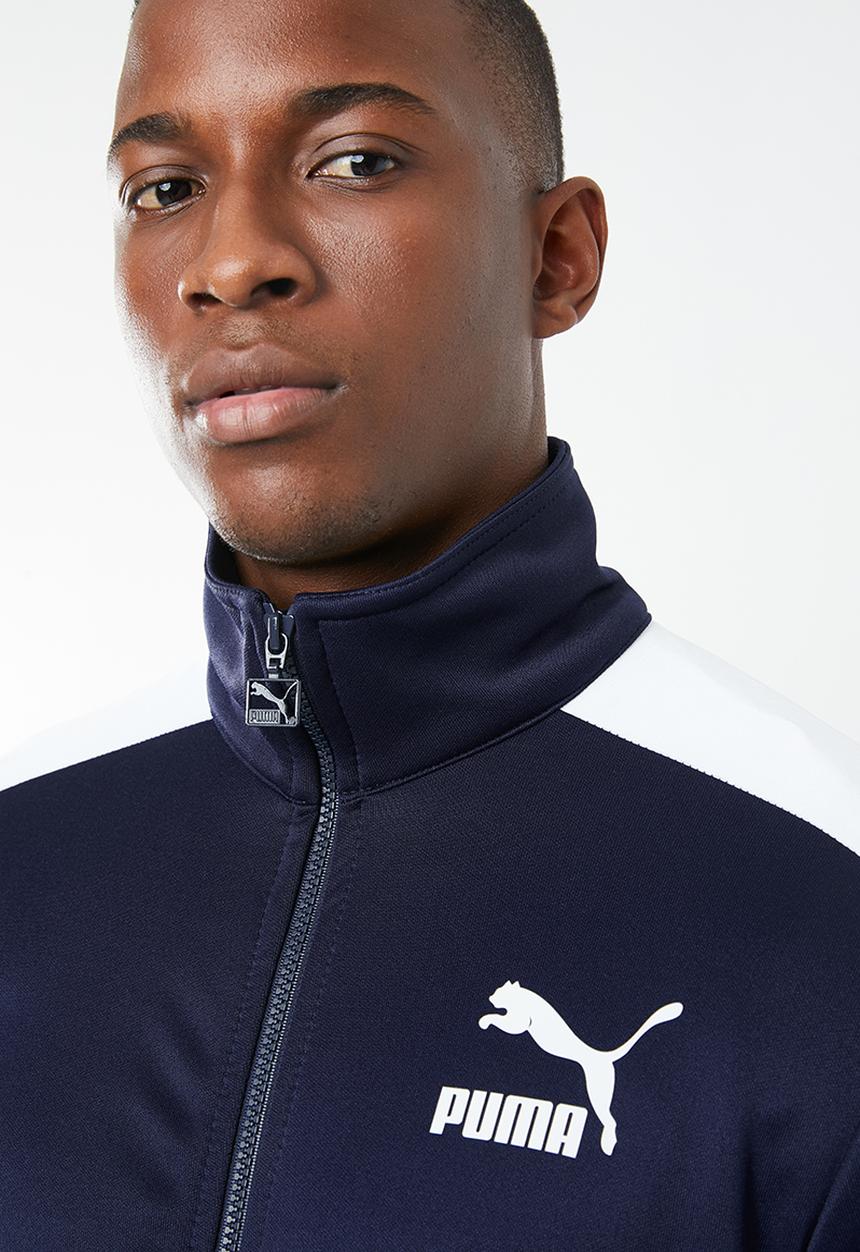 PUMA - Iconic T7 track jacket - blue
