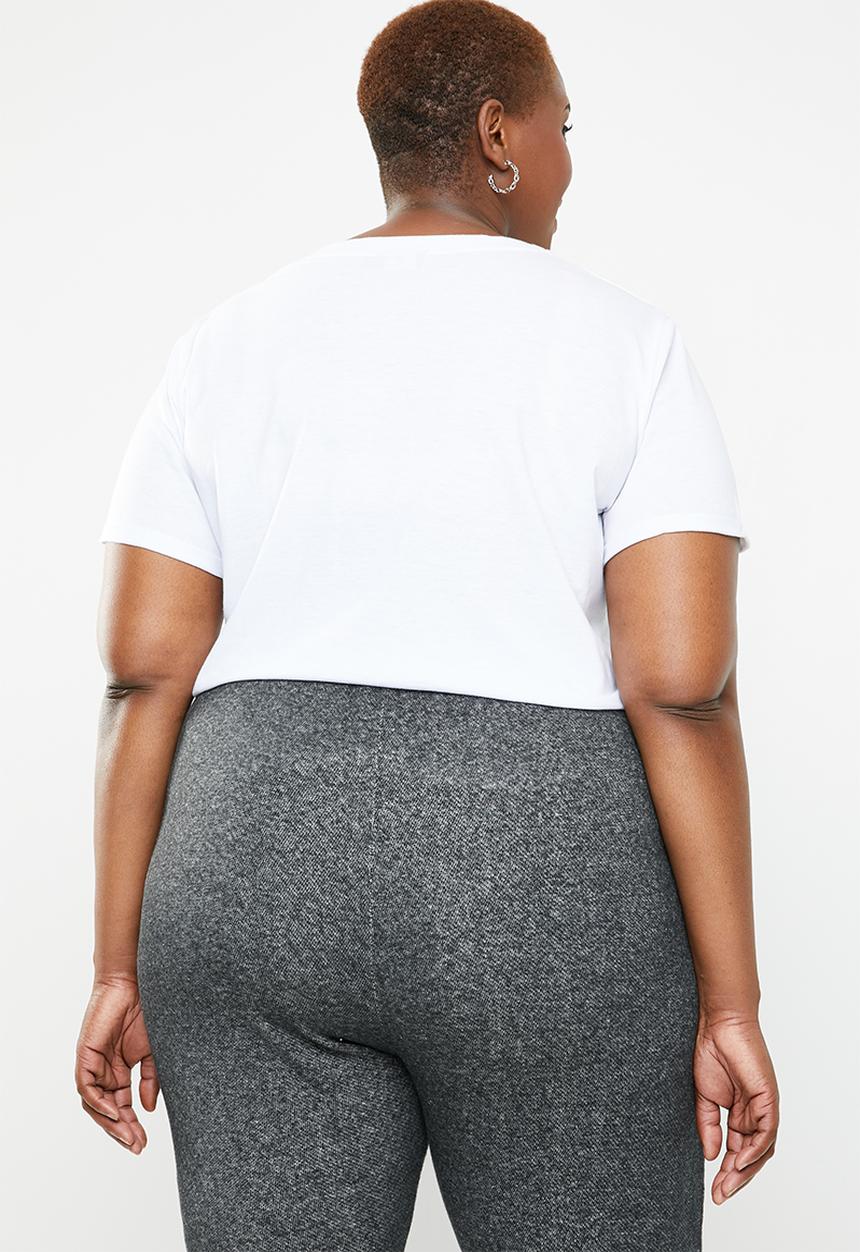 STYLE REPUBLIC PLUS - Rebel T-shirt - white
