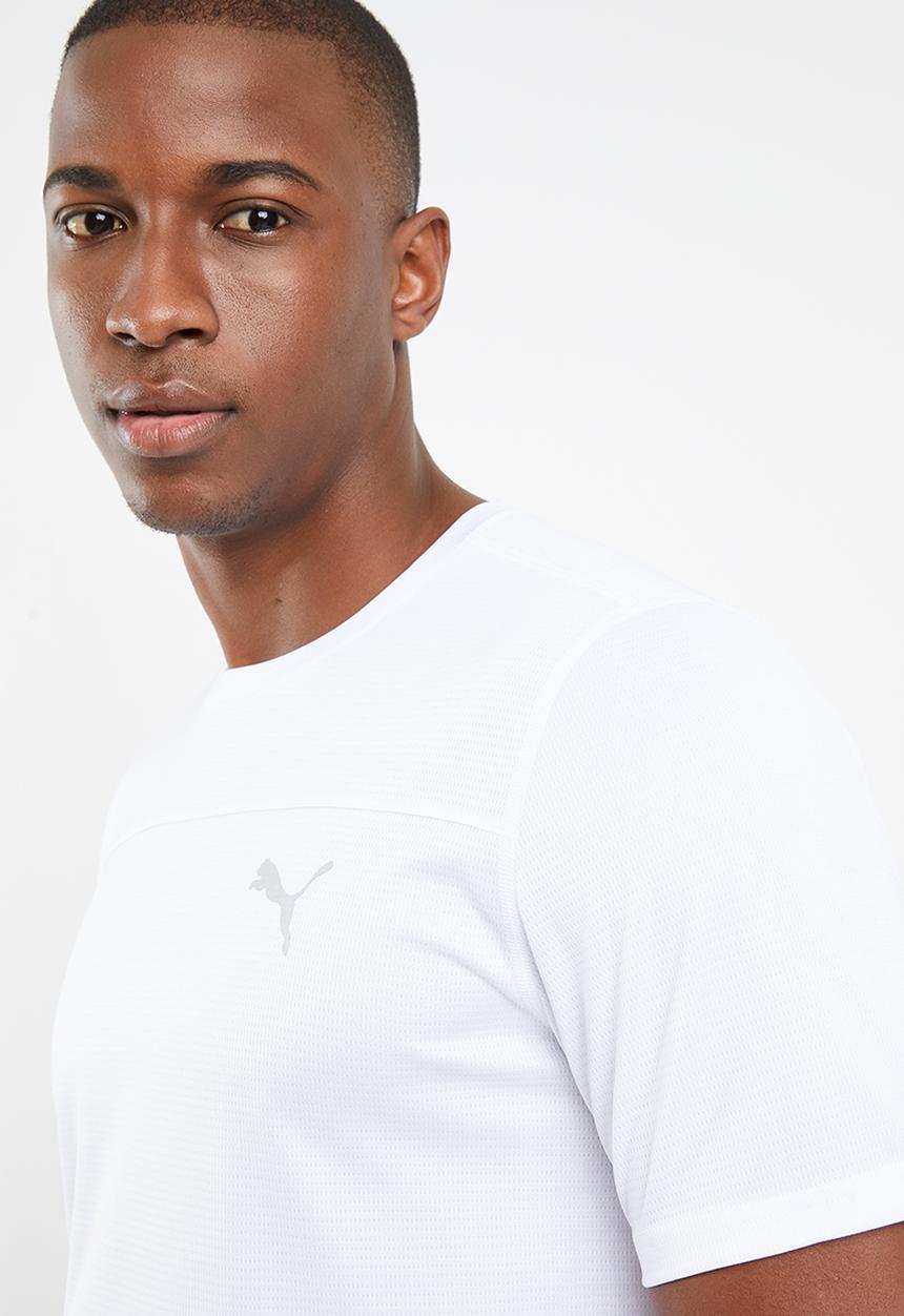 PUMA - Ignite short sleeve tee - white