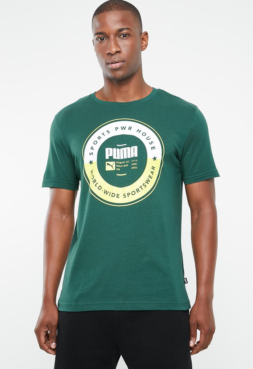 PUMA - Puma execution tee - green