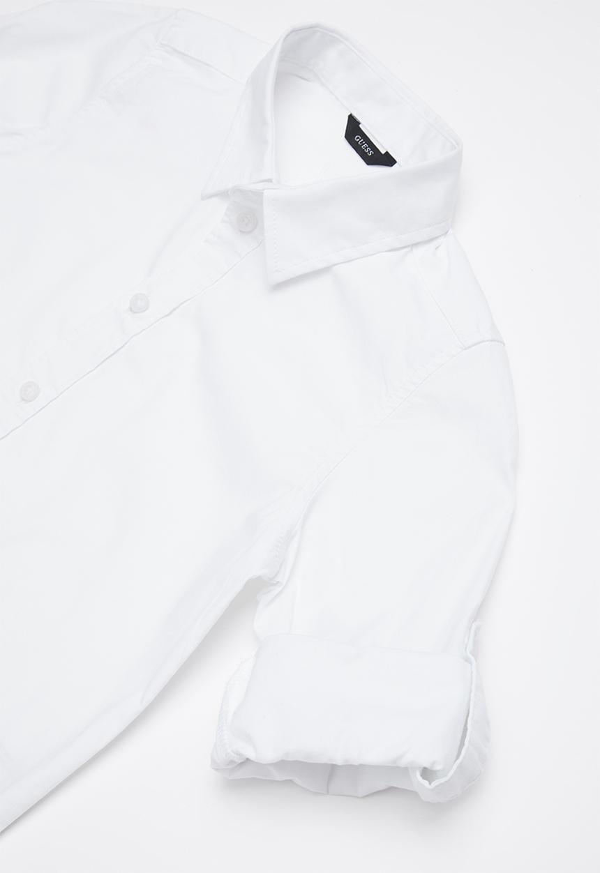 GUESS - Core woven shirt - white